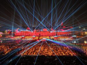 Read more about the article Ayodhya: Laser-light show held after Deepotsav, these views will mesmerise you, Ramnagari bathed in light and glow