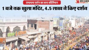 Read more about the article Ayodhya: The number of devotees who visited on magh purnima made a record, the temple remained open till 1 O’C – Amar Ujala Hindi News Live