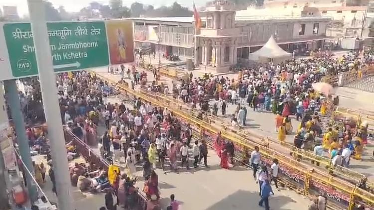 You are currently viewing People come in ayodhya in big numbers. – Amar Ujala Hindi News Live