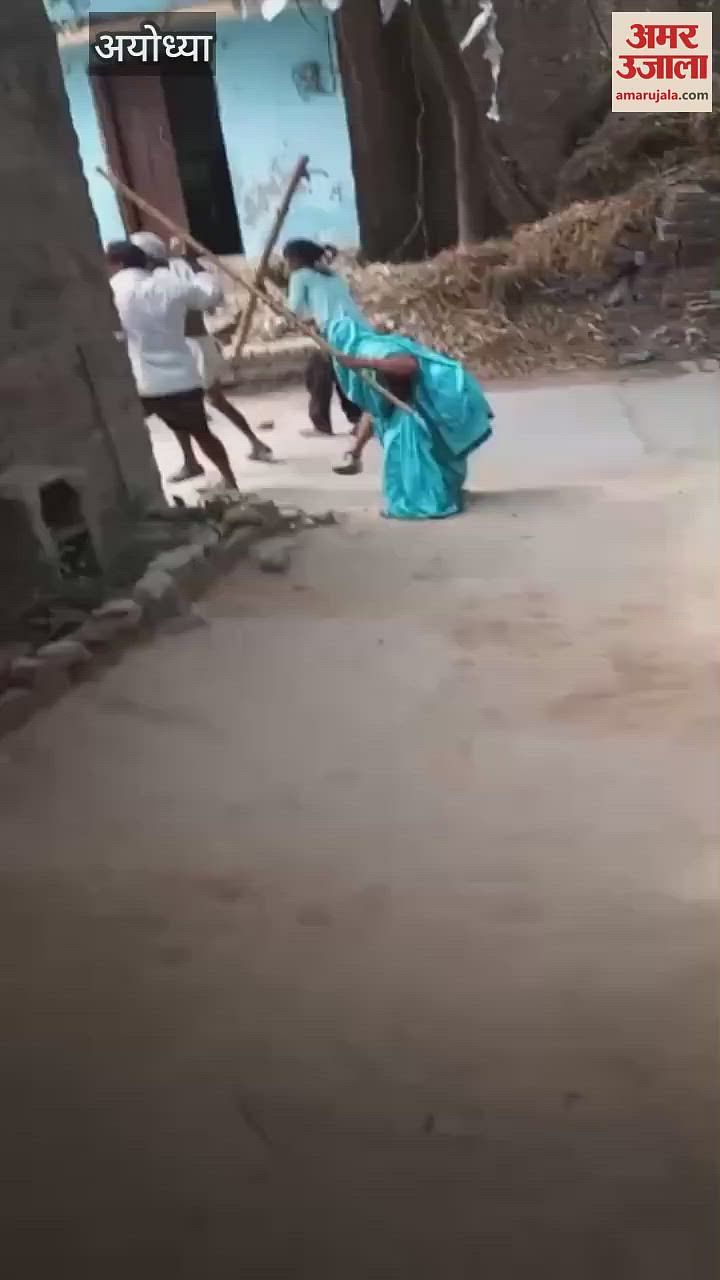 You are currently viewing Controversy between two sides over the farm ridge in Ayodhya, lathi-sticks