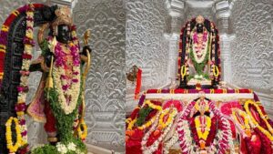 Read more about the article Ayodhya: Ramlala will sit on the silver carousel, will be seen from 20 feet away; Jhulanotsav will start from 27 July
