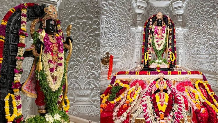 Read more about the article Ayodhya: Ramlala will sit on the silver carousel, will be seen from 20 feet away; Jhulanotsav will start from 27 July